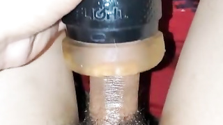 Tastey eighteen Teenage first-ever Time Fleshlight Throbbing Money-Shot