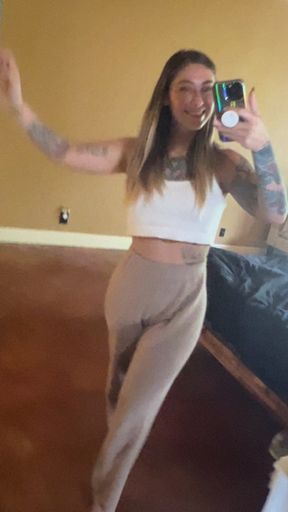 I Fuck My Pussy with a Thick Suction Dildo and Squirt