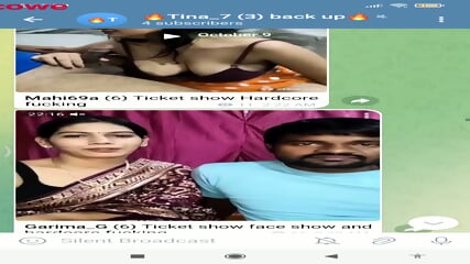 Garima_G Total 11 Tickt shows ! hardcore fucking , hardcore squirting , cum on boobs cum on ass avalable . Inbx m tlegram to jin my chnle . My iid @Psyco9985