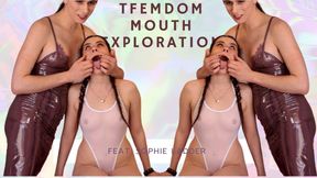 Ziva Fey TFemdom Mouth Exploration By Sophie Ladder