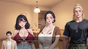 Who's Getting Spanked & Fucked by Bwc Behind the Door? -ntr"d by My Friend Cheating Route #3 Ai Animated Visual Novel