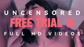Threesome JAV star sultry Cocolo gets Hardcore fucked wildly by young studs craving Creampie