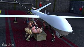 US Army Airforce General ANAL fucked by Transgender in Reaper Droan Silo - sassycomicsI