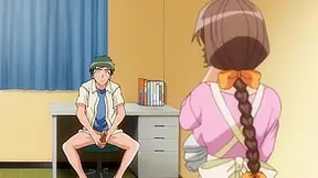 Step Mom Catches Her Fucking Step Son Jerking Off - Hentai [Subtitled]