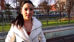 Tiny-Busted Amateur Gives Blowjob Before Passionate Fuck