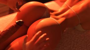 Stepmothers Warmth 1 - Curvy 3d Animated Stepmom Falls And Stepson Face Fucks Her