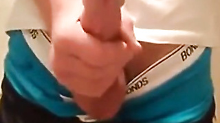 Twunk destroys his climax after peehole have fun on cam