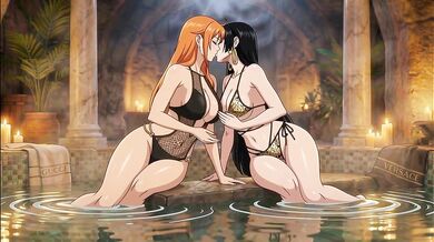 NAMI AND BOA HANCOCK ONE PIECE