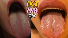 LICKING FETISH {MIX ONE) - POV FEMALE LICKING COMPILATION - SLIT RITUALS