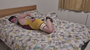 Gay Bondage: Horny Captive Wrestler