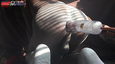 *PREMIUM* Super Slow Motion Ass Pump, Powder and Spank Kinky Bitch Twink DJ ButtPussy