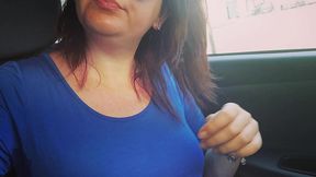 driving in flip flops and sweaty feet