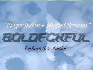 Ebony Lesbo Finger Banging Audio
