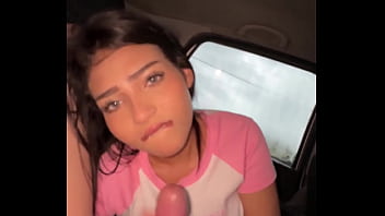 The driver caught me fucking in the car