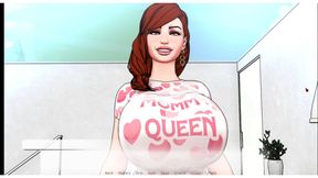 Cock Hungry Slut Sucks His Massive Cock He Then Gets His Face Rub With Massive Boobs - Divine Heel 05 By ERONIVERSE