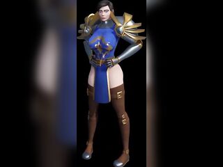 Captain Ashtinn Reed model by Twitter @LucionArt