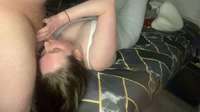 fooling around with my roommate until i sucked his dick