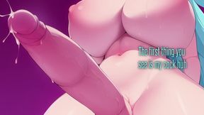 Futanari babe joi and gets ass fucked