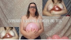 Tits crush balloons MOV