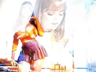 She stretched dark hole, sucks with her fun and lets every chap fuck her in skilled ass