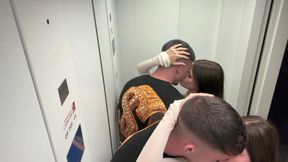 real Camera Records Sex In Community Elevator