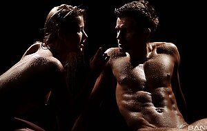 Alexis crystal rides her boyfriend's cock in the dark