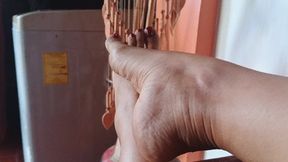 Very pronounced arches of wonderful feet (3)
