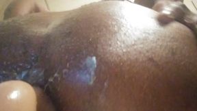 Watch Me Cum Hard From a Big White Cock