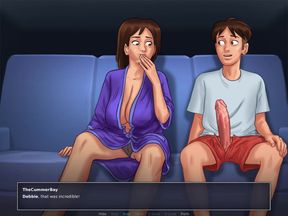 Let's Play - Summertime Saga, Blowjob on the Couch