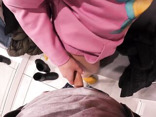 Public Sex In The Mall - Oral-sex In The Locker Room - Risky Sex In The Fitting Room