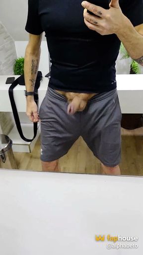 Alpha Findom Peeing in the Dentist's Sink