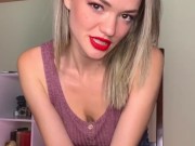 Knee High Sock Fetish Pov JOi Non Humiliation Femdom  w Pussy Tease