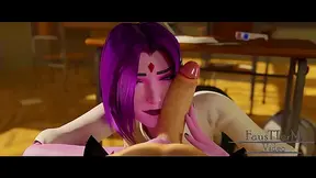 Ravens Tempting School Romance Ignites in Hot 3D Hentai Encounter