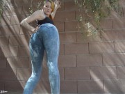 Throwback: the FIRST jeans fetish clip I ever made