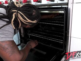 ''I'm Going to Screw Him So Admirable''- Lascivious Cougar Seduces Large Dicked Repairmen