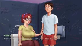 Judith Loves Anon to Keep Her Company - Summer Time Saga Gameplay
