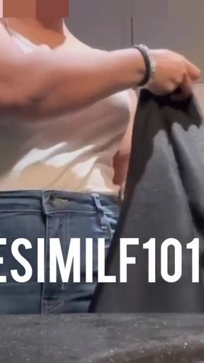 Hot Indian bhabhi boobs show massage   Clip 2