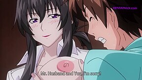 The Neighbor's Cheating Wife can't Control Herself, I can't Resist her Temptation - Hentai Anime