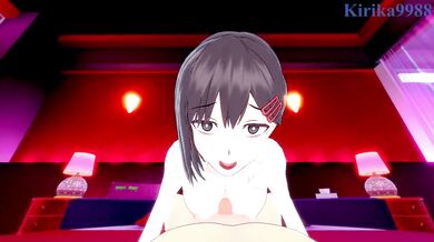 Kobeni Higashiyama and I have intense sex at a love hotel. - Chainsaw Man POV Hentai