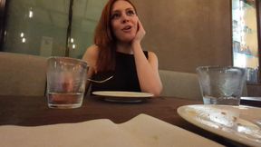 Risky Bathroom Public Sex I Fuck on a Date with a Guy I Met Online Dia Ita