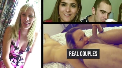 Scarlett March takes on multiple men in a British group session ending in messy facials