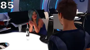 Exotic Starlight Seduction: Busty Dancers Forbidden Cosmic Desire