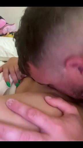 Pussy Licking, Hard Fucking and Cumming on Her Clit!