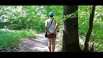 Quinn Way Touching Ass In Forest