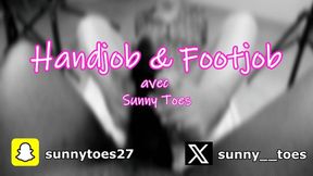 SUNNY TOES - FOOTJOB #2 [SPECIAL SAINT-VALENTIN] : "T'aimes bien comme ça ? C'est bon ? Parfait !"