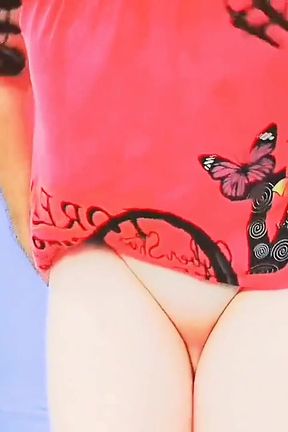 Seductive Crossdresser Playing Innocent but Looking so Dirty