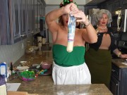 Mrs. Claus tries to get Ryan Keely off...The Naughty List - SFW - Sam Mack