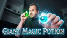 Hitchhiking Giant Drinks Magic Potion & Shrinks His Old Bully