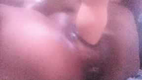 Bumpy Ride on Huge Dildo, extreme dildo fuck