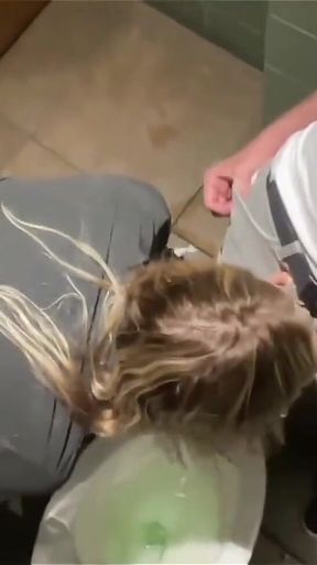 Messing Around in the Club, Public Peeing and BJ, and Morning Sex!